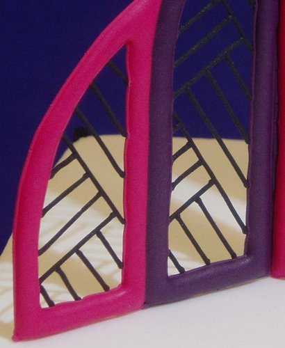 Art Deco Wedding Cake