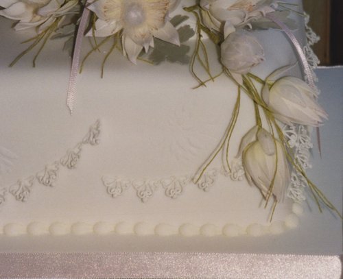 Blushing Bride Wedding Cake