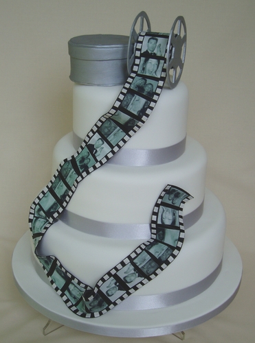 Cine Film Wedding Cake