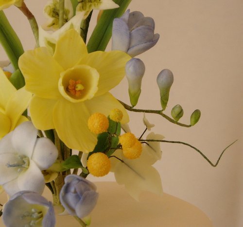 Daffodil Wedding Cake