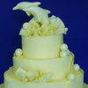 Chocolate Dolphin Wedding Cake