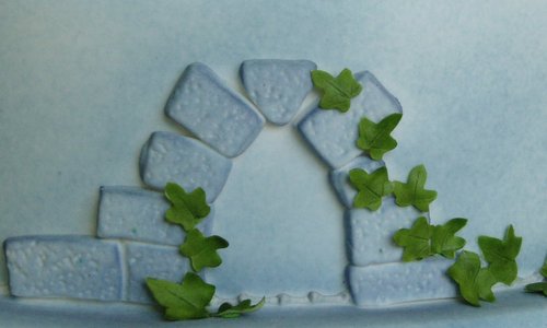 Gothic Angel Wedding Cake
