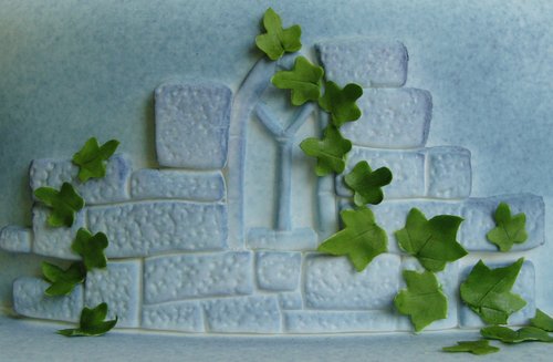 Gothic Angel Wedding Cake