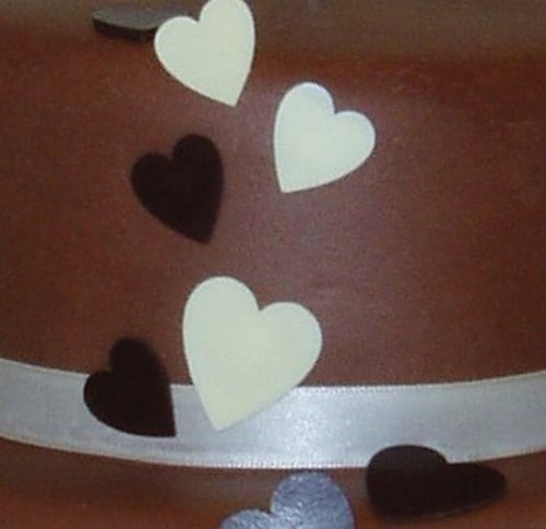 Milk Chocolate Hearst Wedding Cake