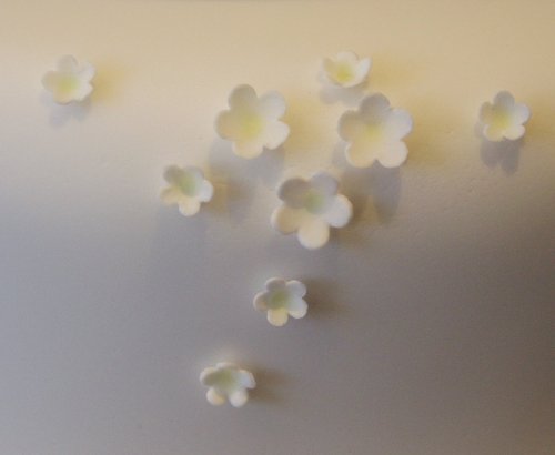 Roses and Blossom Wedding Cake